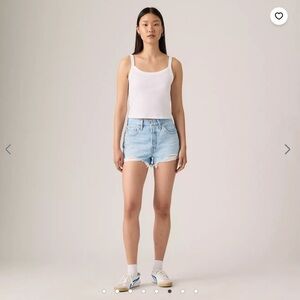 Levi’s 501® Original Fit High Rise Women's Shorts - Light Wash
